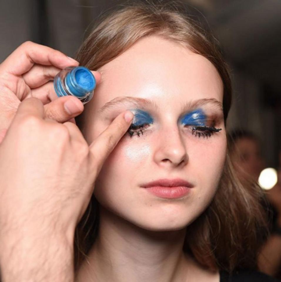 Is Peek-A-Boo Blue just for you? Try it on with the MakeupPlus app!