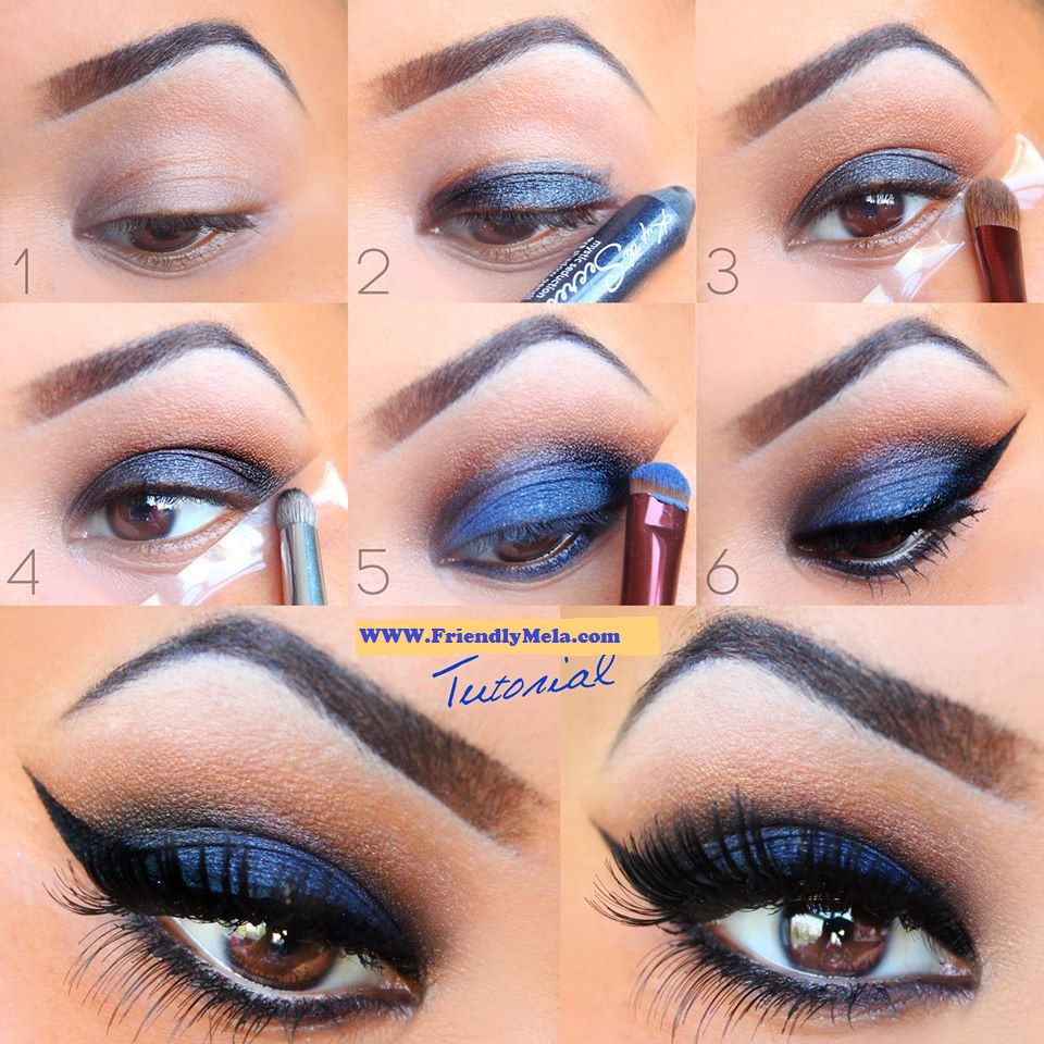 Blue Makeup Tutorial