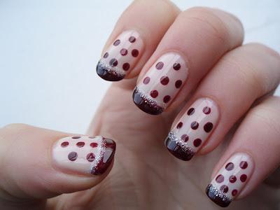 Awesome! Awesome! Polka Dot Nails DO!!!! Easy And Quick!!!!