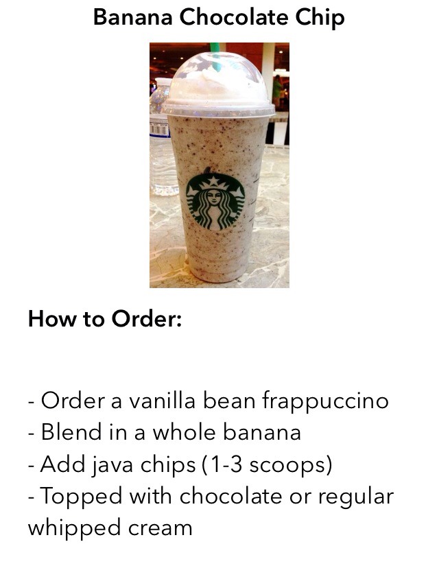 Starbucks Secret Menu Frappuccinos Recipes To Order  