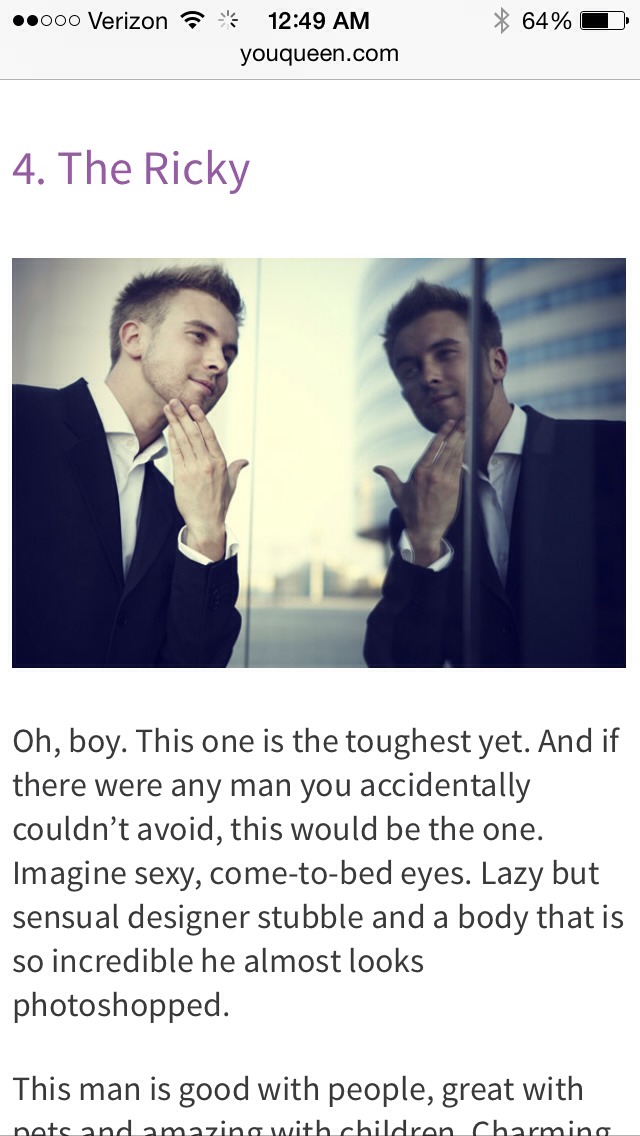 10 Types Of Men To Avoid🙅