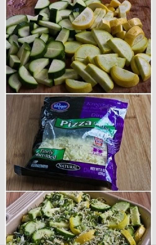 Cheesy Zucchini Bake