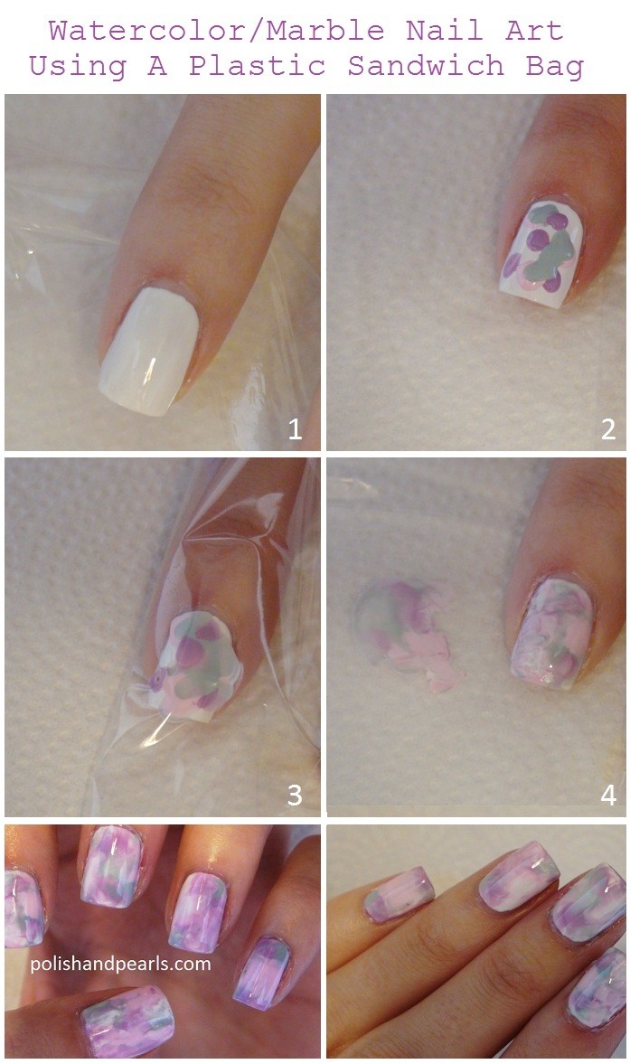 Cutest Marbling Nail Tutorial πππ―