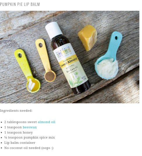 DIY Pumpkin Pie Edible Lip Scrub For Yummy Soft Lips !!!!