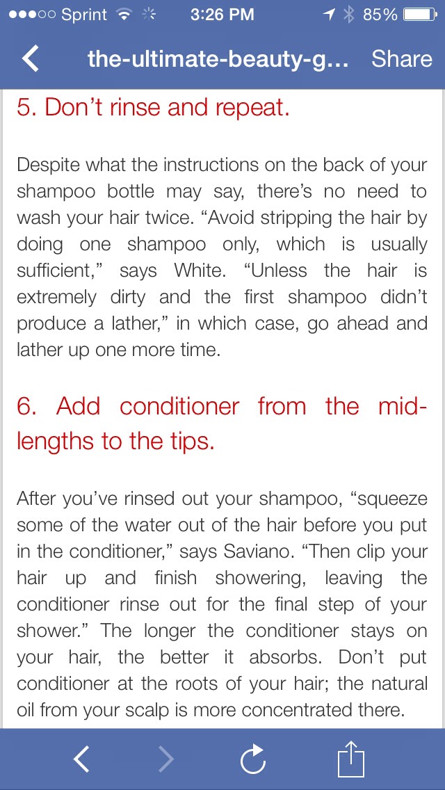 You Are Washing You Hair Wrong!!! Who Knew! 