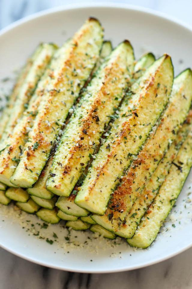 Baked Parmesan Zucchini 