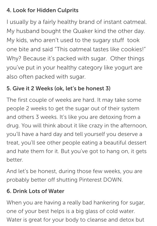 12 Tips To Remove Sugar From Your Diet