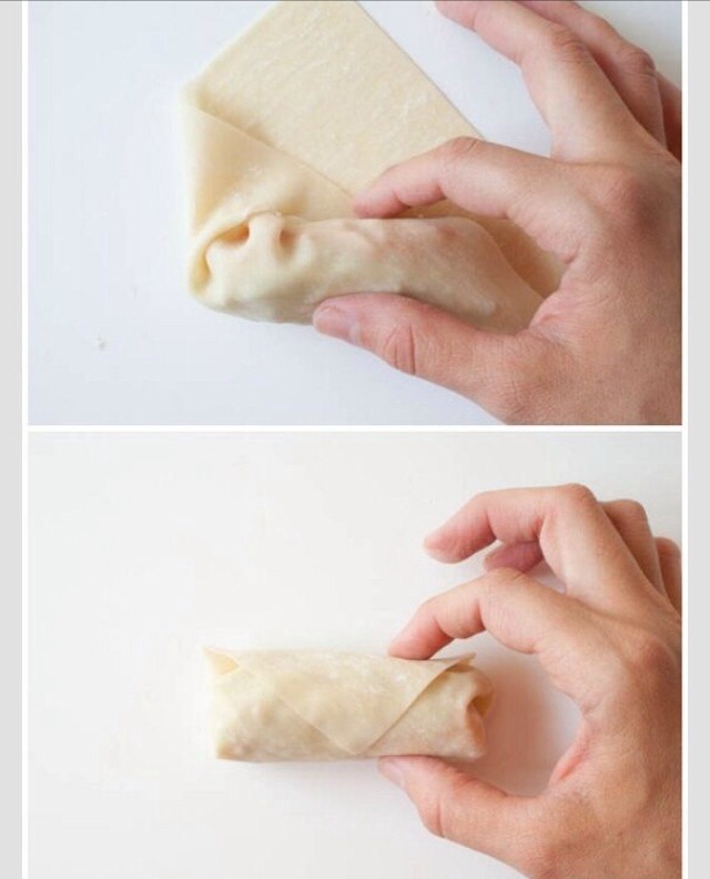 Buffalo Chicken Egg Rolls! 