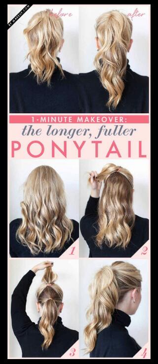 7 Hair-Styles (Quick and Easy).♥♥✔⇨⇨⇨