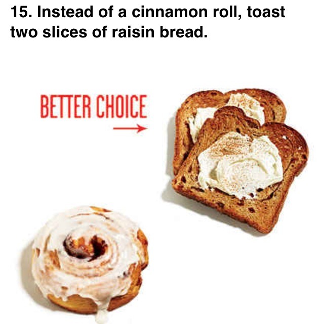 26 Food Swaps To Make You Healthier.. Including Ice Cream!