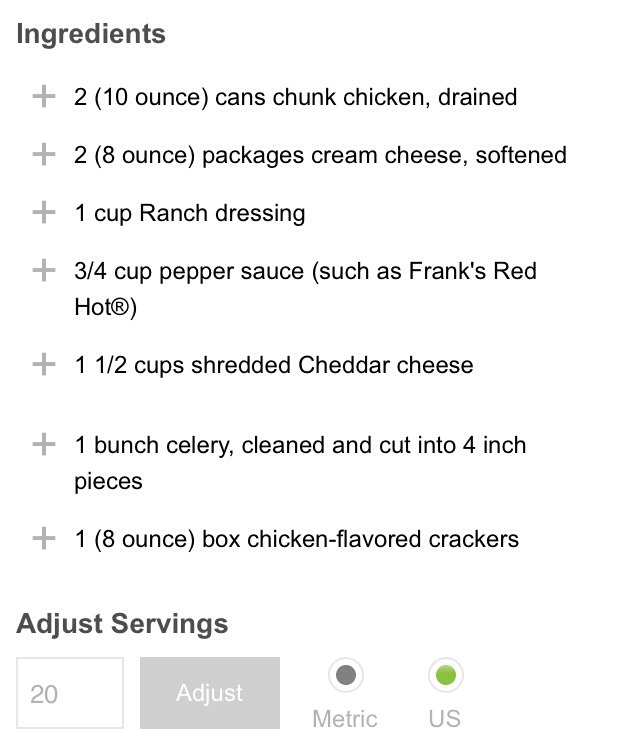 Homemade Buffalo Chicken Dip