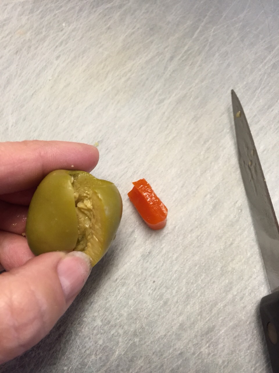Holiday Stuffed Olives