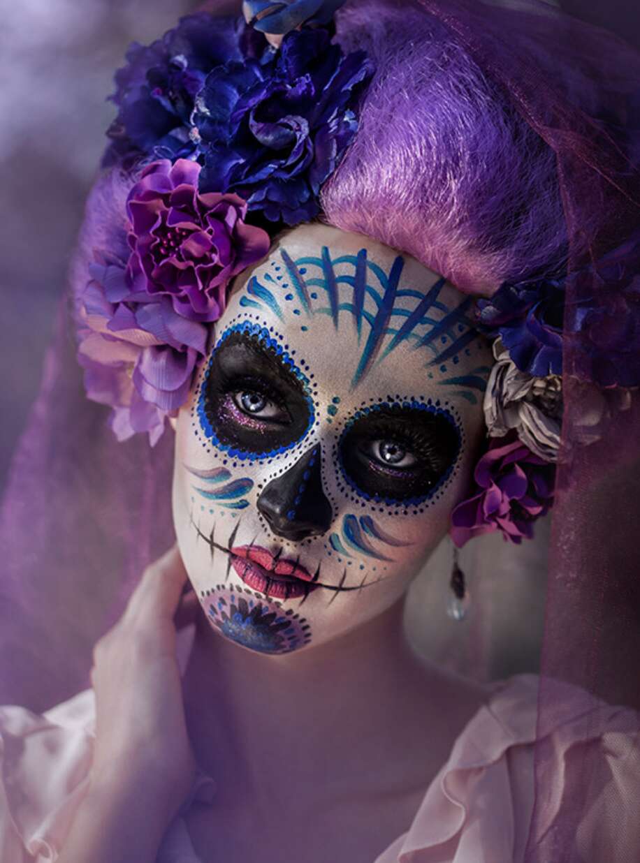  Stunningly Beautiful Sugar Skull Photography!!!