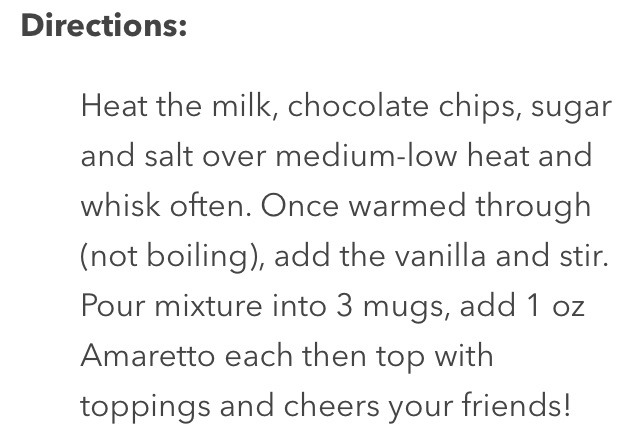 π Adult Hot Chocolate Recipes!