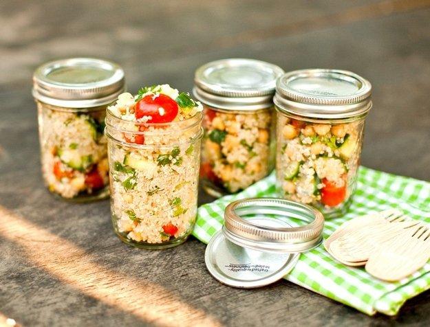 Store Salads for a Picnic or Quick Lunch