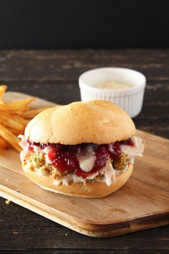 Thanksgiving Leftover Sandwich

It doesn't feel right not having turkey leftover sandwiches the next day. Pile it high with all your leftovers for one amazing sandwich combo. 

http://www.cakenknife.com/ultimate-leftovers-sandwich/