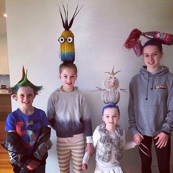 Crazy Hair Day Ideas 