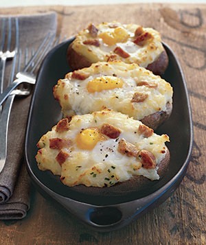 Breakfast baked potatoes 