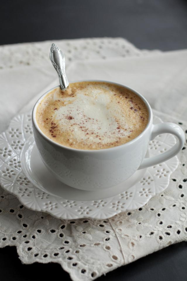 Homemade Pumpkin Spice Latte 