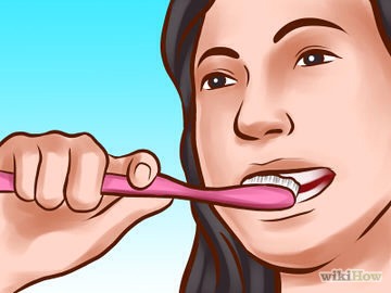 Brush your teeth and keep good dental hygiene to have a bright smile
