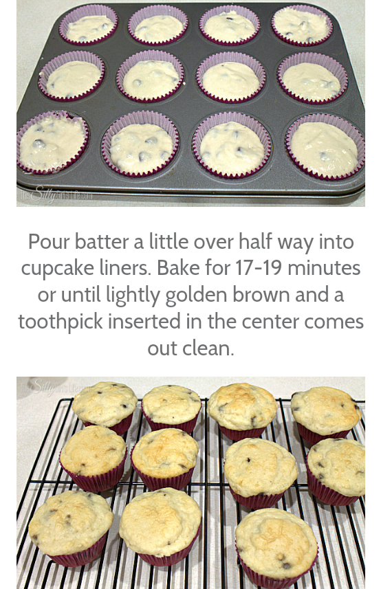 Chocolate Chip Pancakes Cupcakes With Maple Buttercream Frosting!