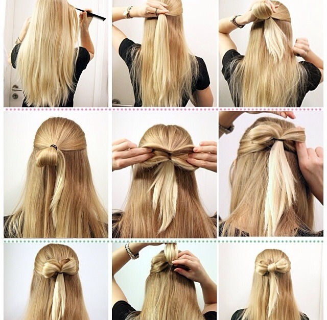 Easy Hair Tutorials For School Pt. 1 💙