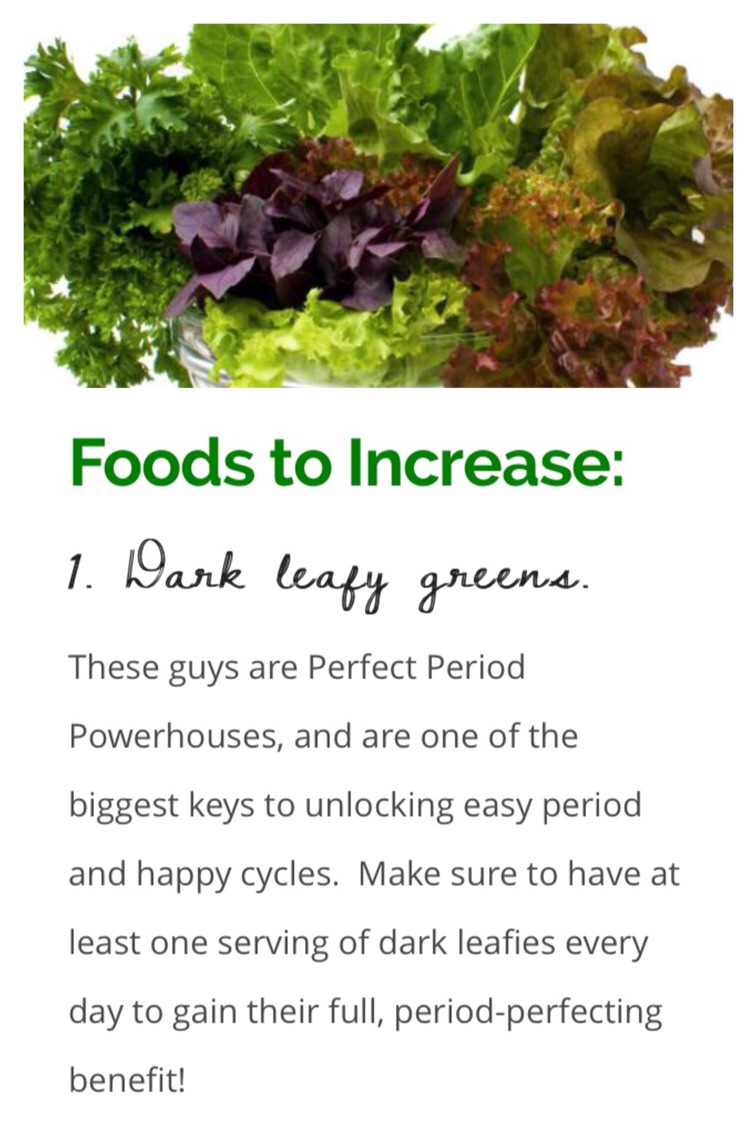 Eating For A Perfect Period
