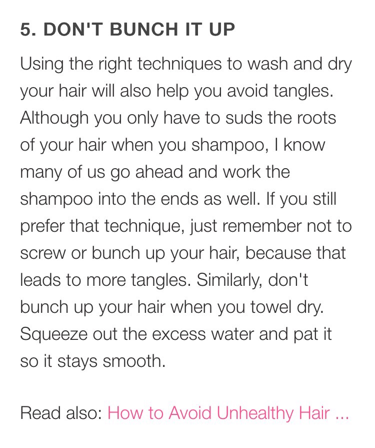 11 Tips To Prevent Tangled Hair