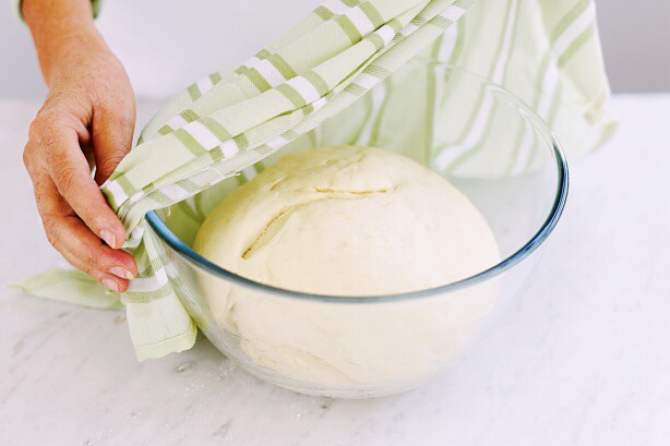 Cover and let rise in warm place 1 hour 30 minutes to 2 hours or until dough has doubled in size. (Rising time is longer than times for traditional breads, which gives the typical French bread texture.) Dough is ready if indentation remains when touched.