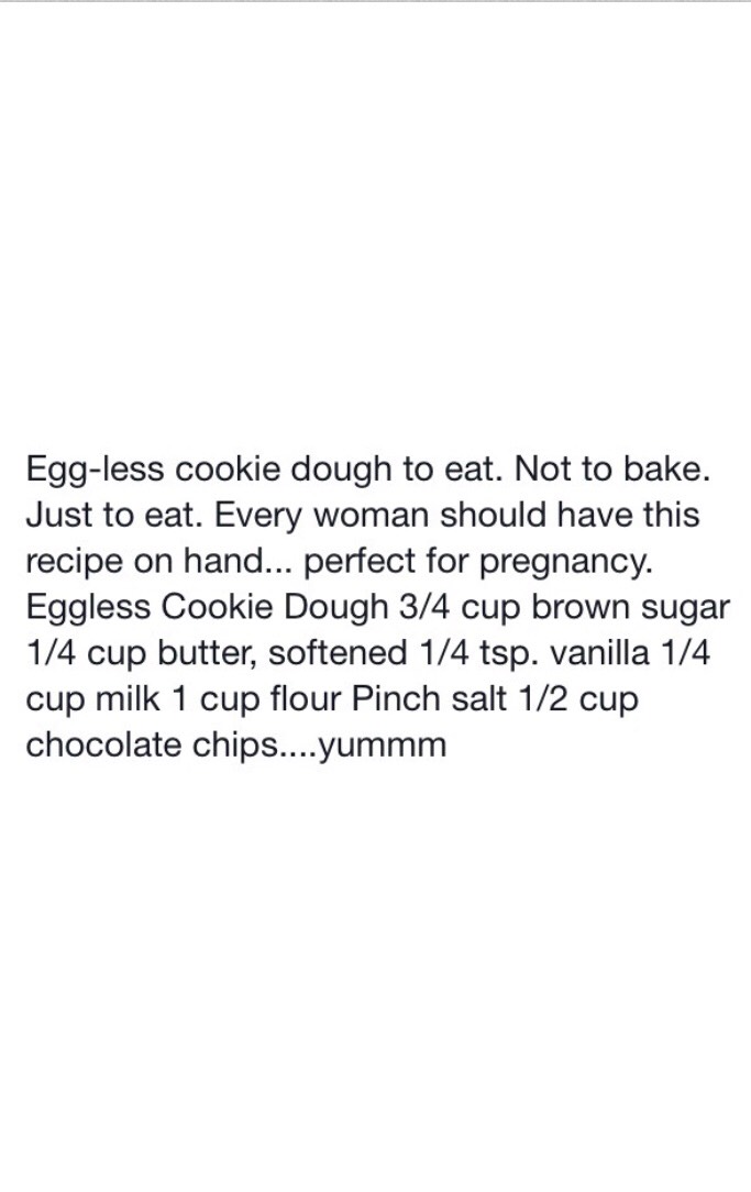 Eggless Cookie Dough! Safe To Eat Raw For Those Sugar Craving Nights 🍪