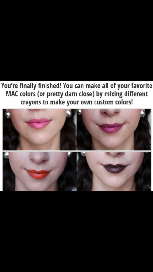 ππDIY Mac Lip Color With Crayons ππ