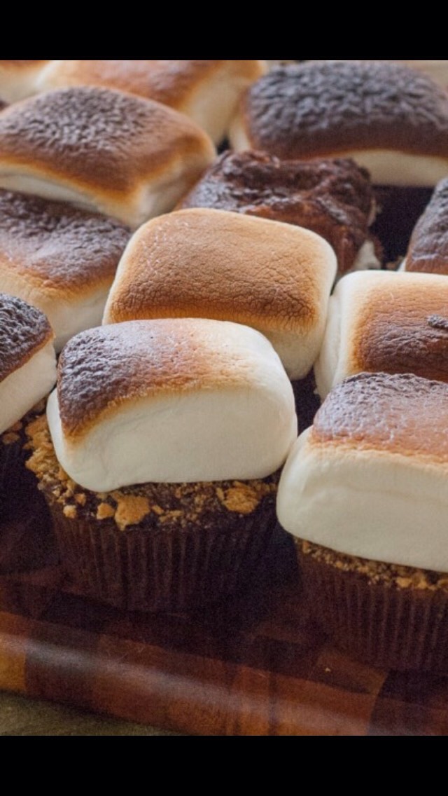Smores cupcakes! Can this get any better?