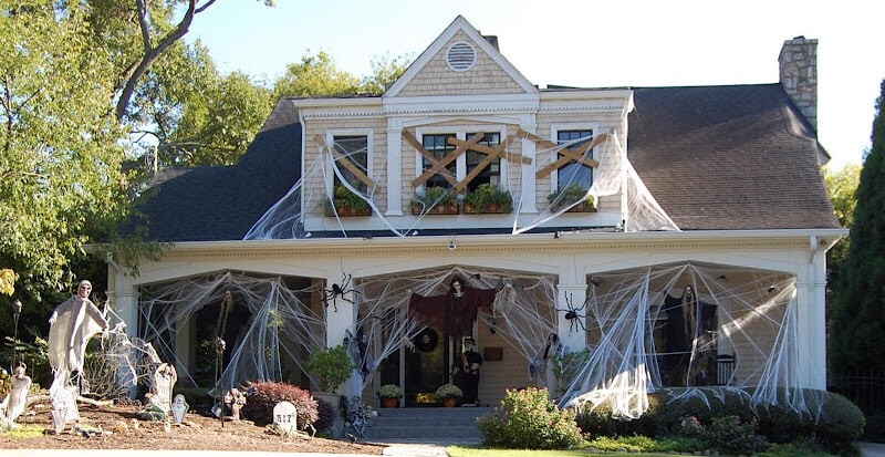 Decorating for Halloween
