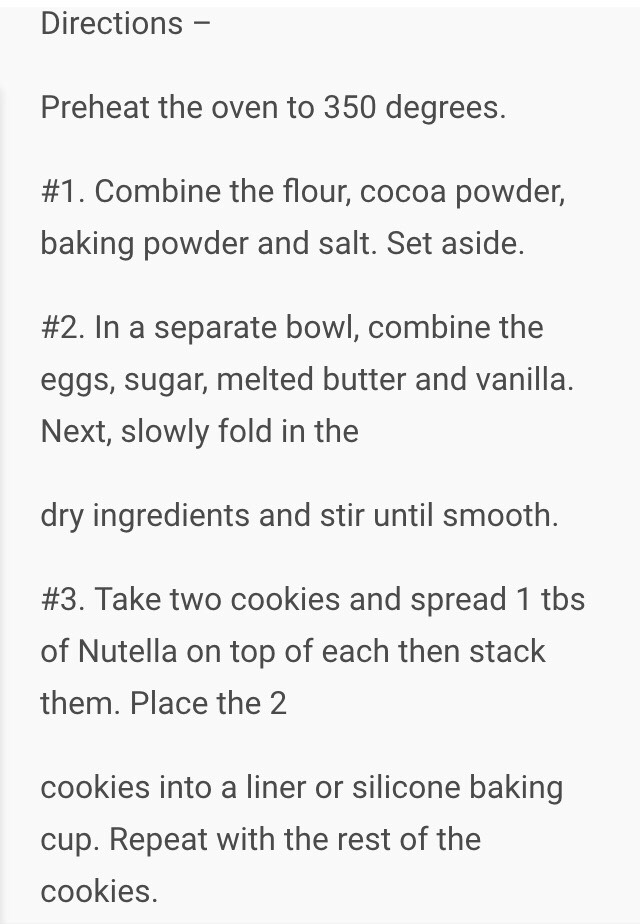 Delicious Nutella Oreo Brownie Bites!