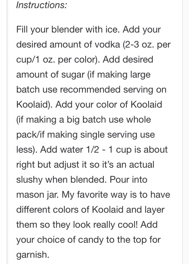 Sugared Up Cocktail