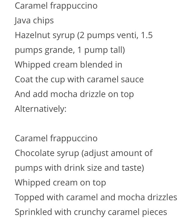 💟❕35 Secret Starbucks Drink You Didn't Know You Could Order❕💟