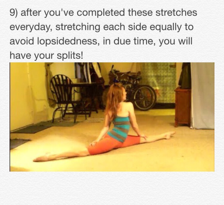10 STEPS TO DO THE SPLITS 