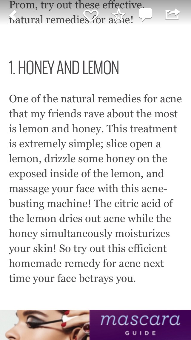 7 Natural Remedies For Acne That Really Work