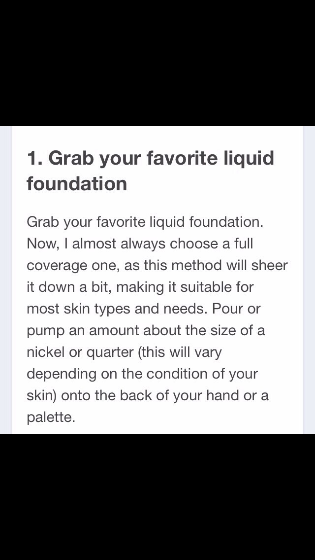 How To Apply Your Foundation With Professional Steps 💢 Watch This