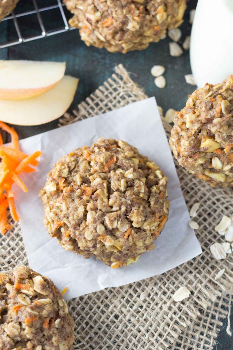 Carrot Cake Breakfast Cookies!