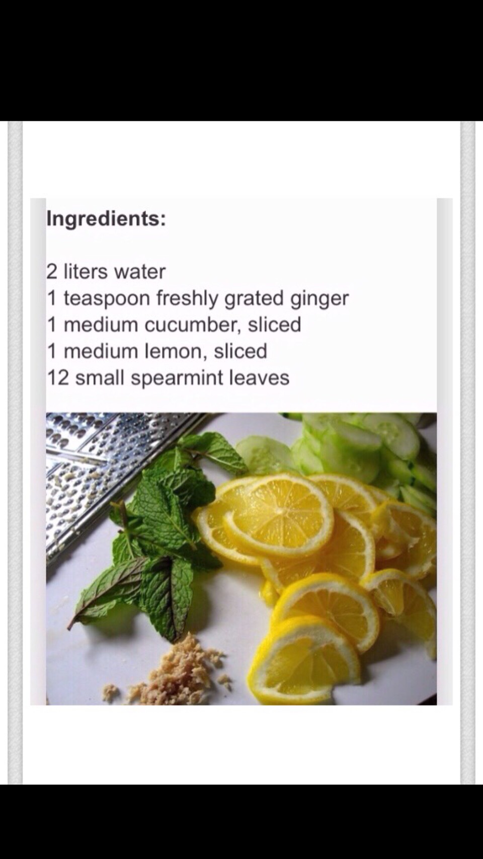 Sassy Water For Flat Belly