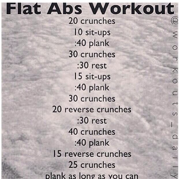 Flat Abs Workout