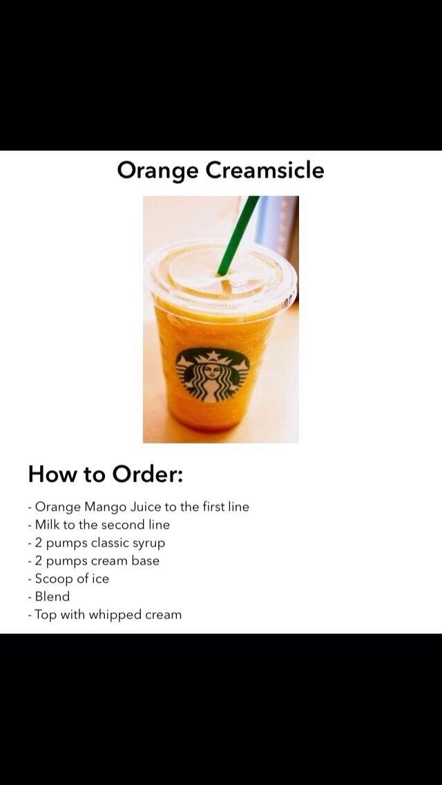 Secret Starbucks Recipes To Order ⭐️