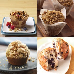Fast food muffins can have over 600 calories and 30 grams of fat.