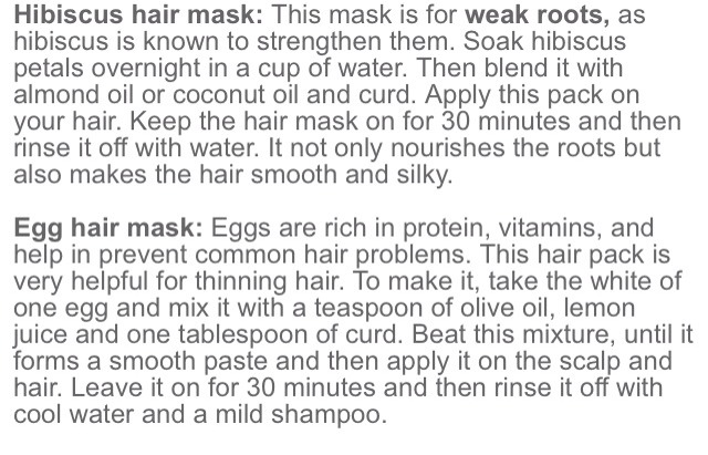 ✨💖✨ Home Remedies For Hair: 5 DIY Natural Hair Masks!!!!✨💖✨