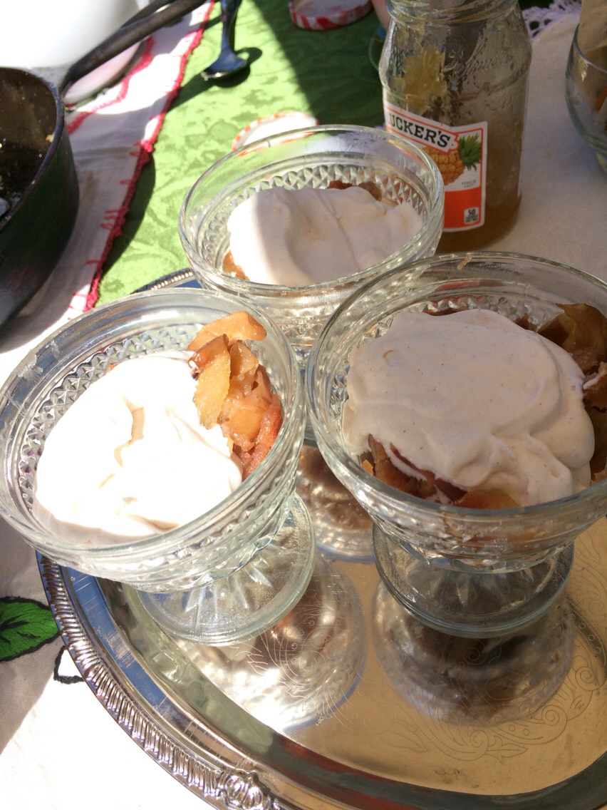 

#5 Because warm peach cobbler and cinnamon chantilly <3
