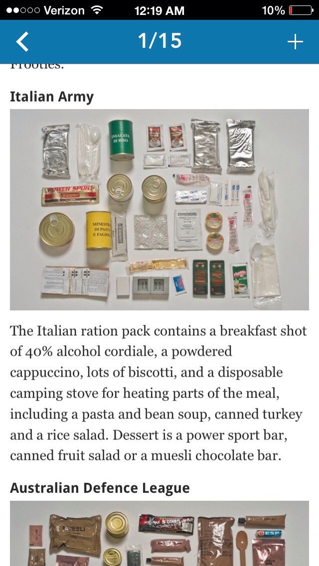 International Army Food Rations From Around The World 🌍🌎🌏