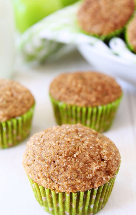 Healthy & Delicious Apple and Zucchini Muffins