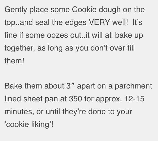 Cheesecake Stuffed Cookie