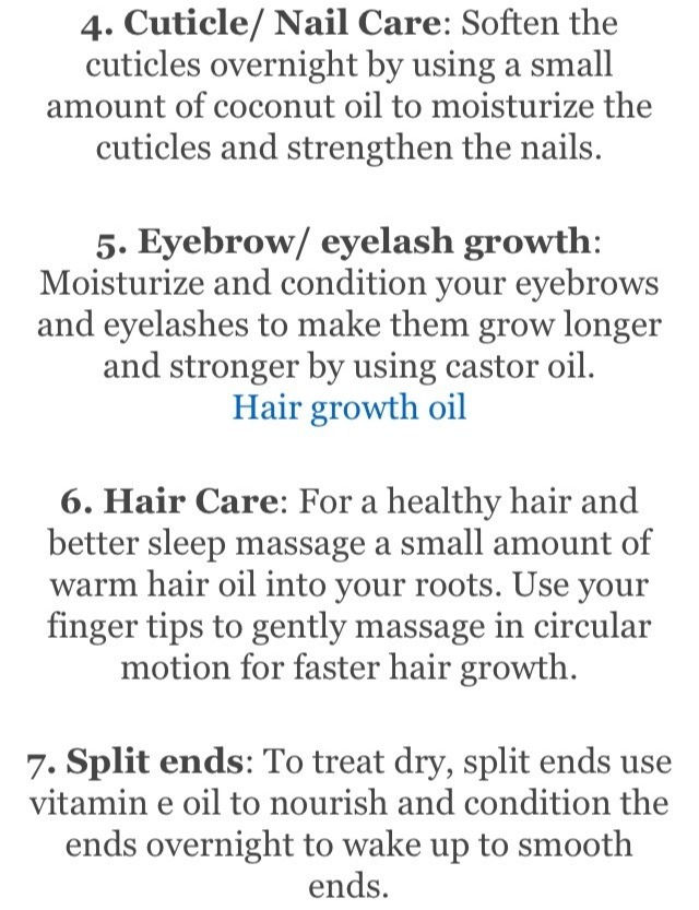 Overnight Beauty Tips
